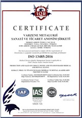 EN ISO13485 : 2016